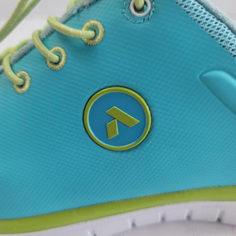 Anodyne No. 23 Women's 7.5W Sport Runner Therapeutic Diabetic Sneakers Teal Lime